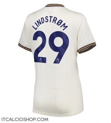 Everton Jesper Lindstrom #29 Terza Maglia Femmina 2024-25 Manica Corta